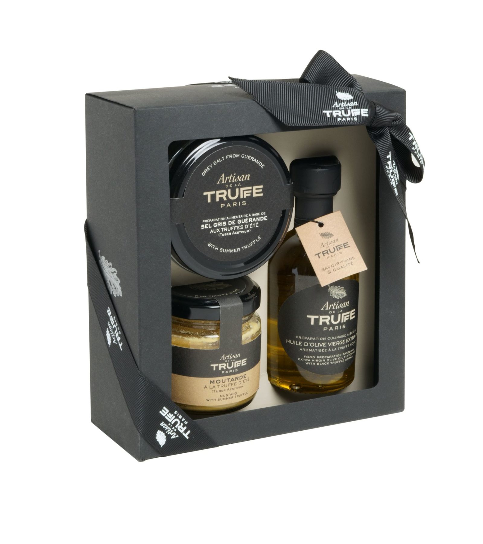 Coffret Cadeau huile et sel à la Truffe – Boutique en ligne
