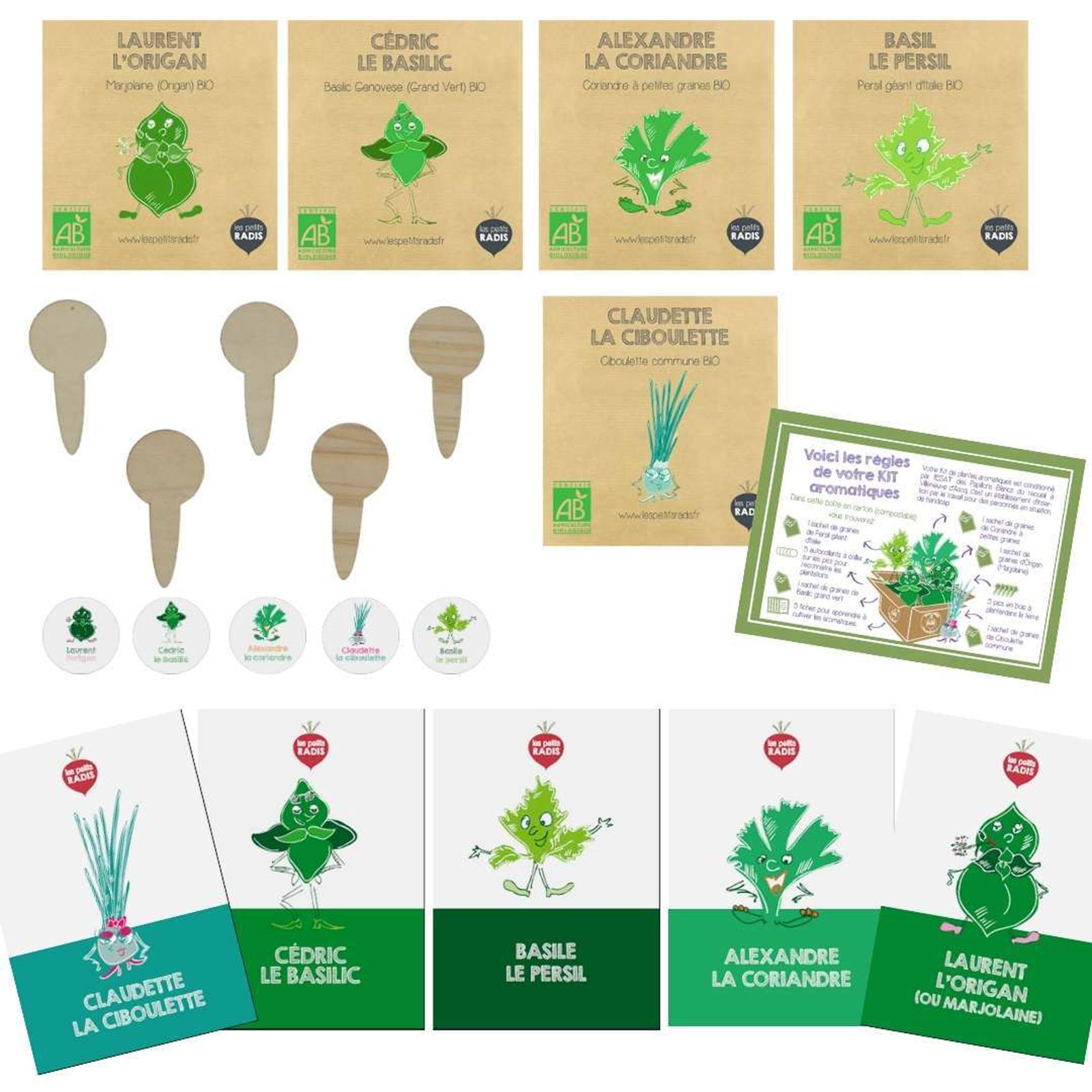 Kit herbes aromatiques bio • Boutique Amnesty International