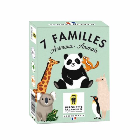Jeu de cartes : 7 familles animaux
