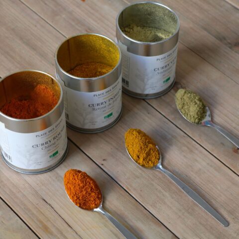Coffret 3 épices Curry Bio