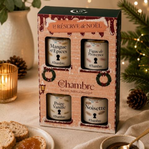 Coffret de confitures de Noël - nouvelle recette