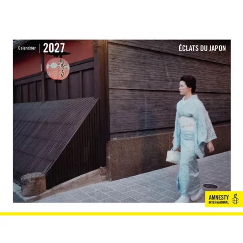 Calendrier couleurs 2027 « Éclats du Japon »
