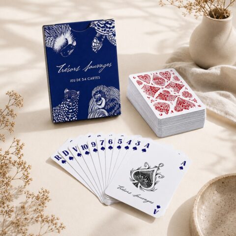 Jeu de cartes animaux sauvages