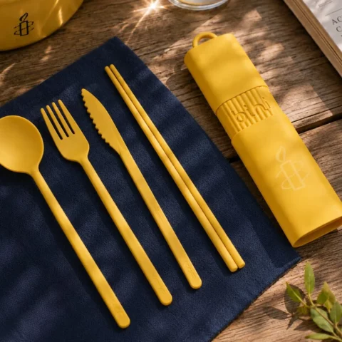 Kit de couverts réutilisables - Bougie Amnesty International