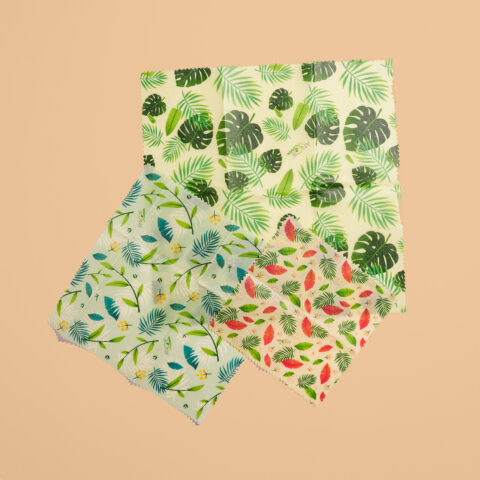 Trio de Bee Wrap pour conserver vos aliments !